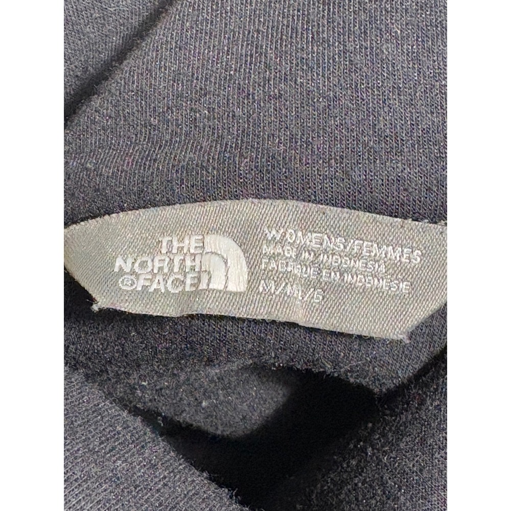 The North Face Slacker Poncho Womens Medium Black Funnel Neck Hoodie NF0A2WKN - Picture 2 of 7